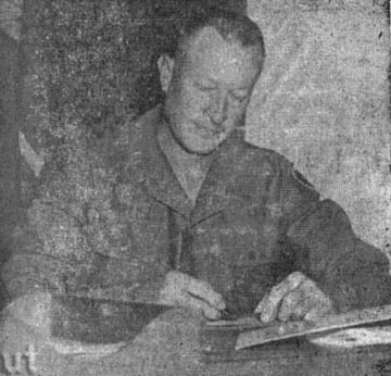 Maj. Gen. Fred C. Weyand orders yearbook