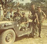 Group with jeep